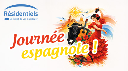 vignette journée espagnole aux Résidentiels de Saint-Brevin résidence seniors