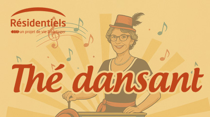 Vignette thé dansant aux Résidentiels de St Brevin résidence seniors