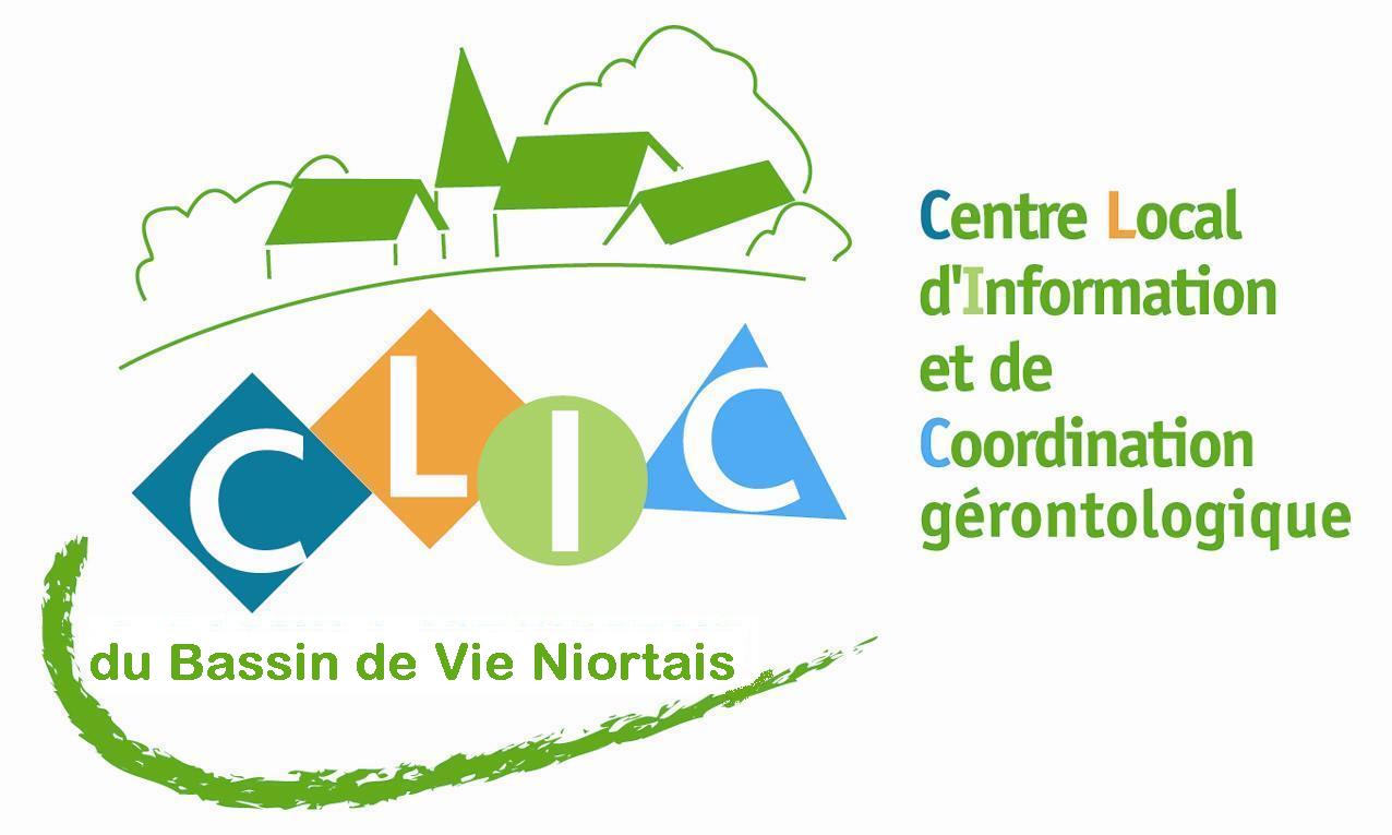 logo CLIC Centre Local d'information et de Coordination gérontologique du Bassin de Vie Niortais