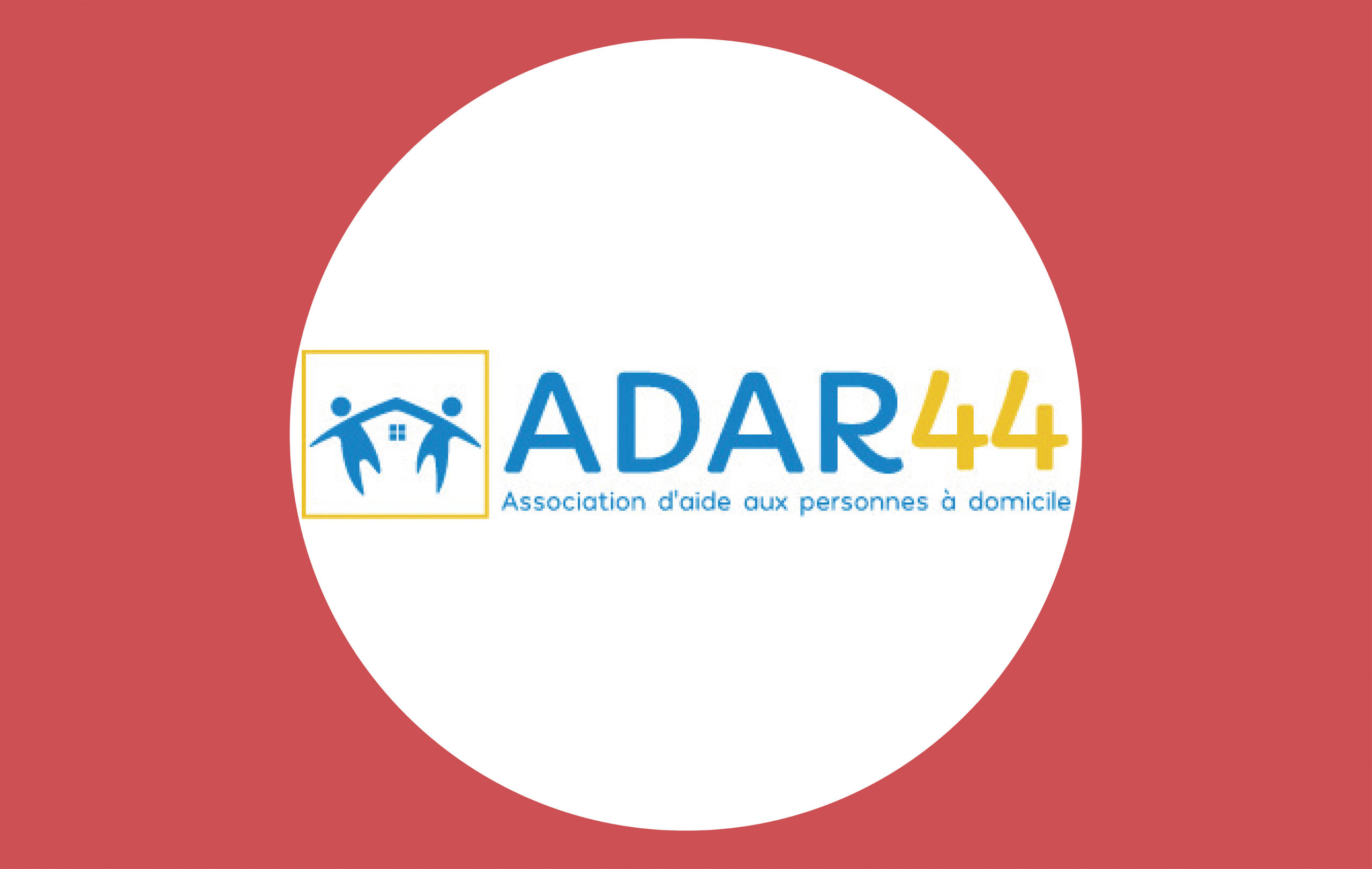 Logo ADAR 44 association d'aide aux personnes à domicile : partenaire des Résidentiels groupe de résidence pour seniors basé sur la côte ouest