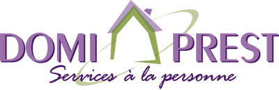 Logo Domiprest Services à la personne : partenaire des Résidentiels résidences pour personnes âgées Royan Niort Rochefort St-Brevin Les Sables