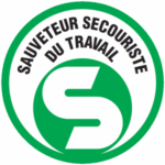 logo SST Sauveteur Secouriste du travail partenaire des résidences pour personnes âgées les Résidentiels