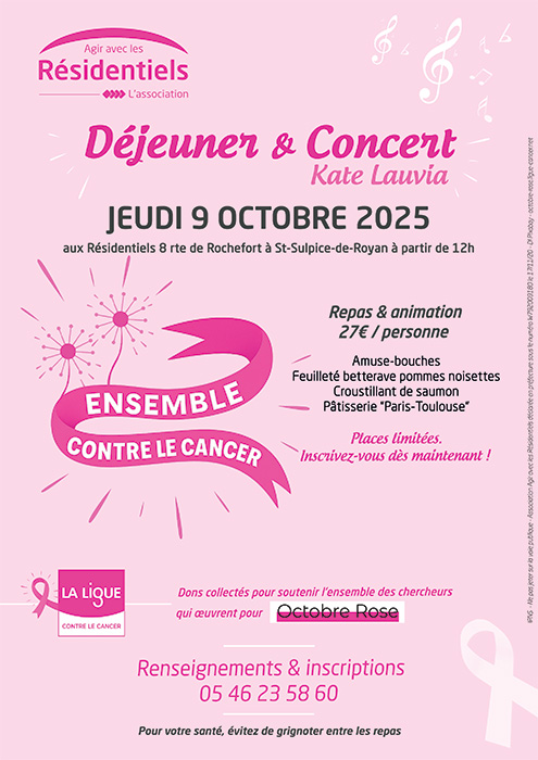 journée solidaire rose à St Sulpice de Royan