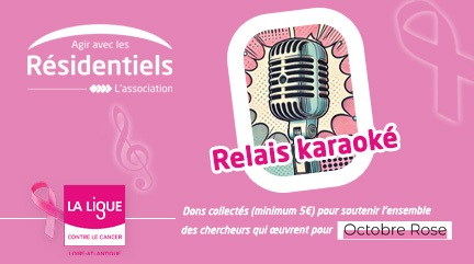 vignette relais karoké solidaire à St Brevin Loire Atlantique