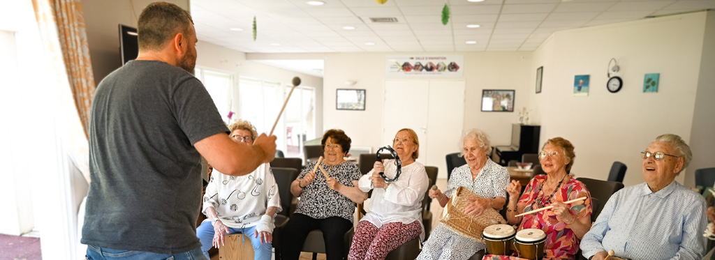 Atelier musical en residence seniors