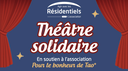 Vignette Théâtre solidaire en soutien à l'association Pour le bonheur de Tao