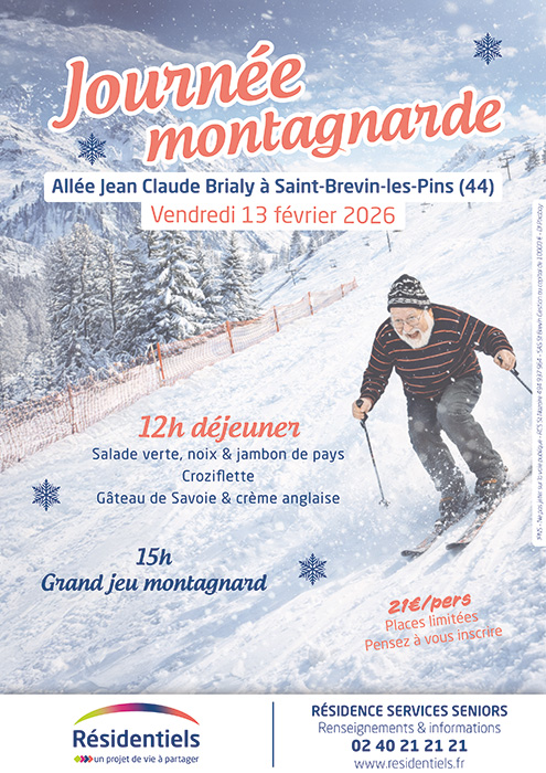 journée à thème ouverte au public seniors aux Résidentiels de St Brevin