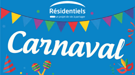 Vignette Carnaval aux Résidentiels à Royan résidence seniors