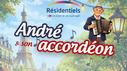 animation musicale aux Residentiels residence seniors Royan