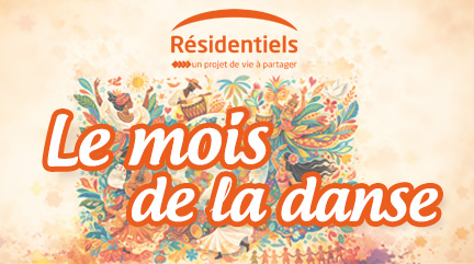 vignette le mois de la danse aux Residentiels de Niort résidence pour personne âgée
