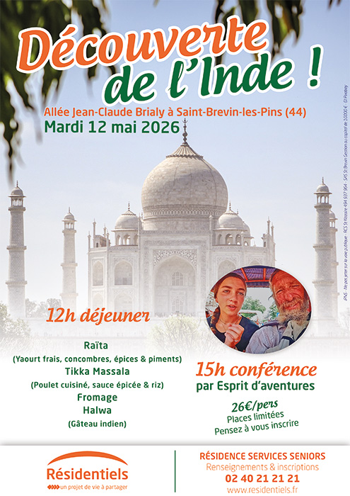 affiche animation seniors Vendée