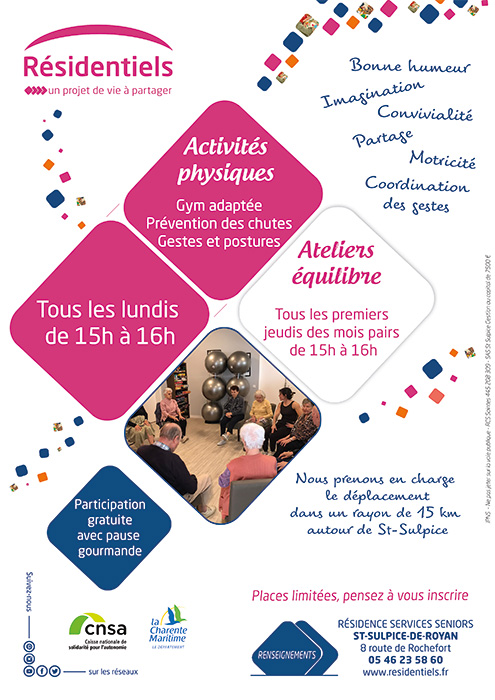atelier gymnastique pour seniors a st sulpice de royan