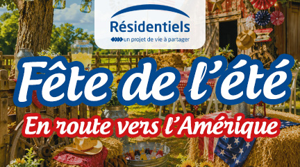 affiche Vignette Fête de l'été aux Résidentiels à Tonnay-Charente. Résidence seniors