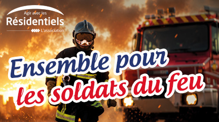 journee solidaire en faveur des soldats du feu à Royan résidence seniors Résidentiels