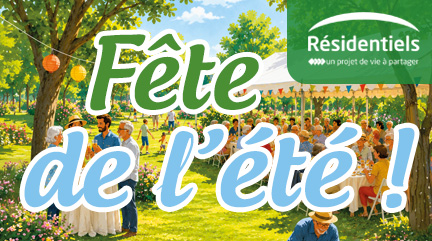 Vignette Fete de l'été aux Résidentiels résidence seniors St Sulpice de Royan