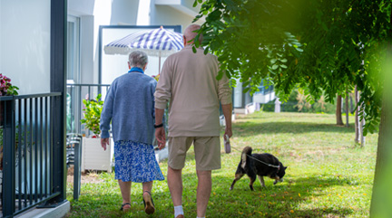 animaux de compagnie bienvenus aux Résidentiels residences seniors Royan, Saint-Sulpice-de-Royan, Tonnay-Charente, Château d'Olonne, Niort, Saint-Brevin-les-Pins